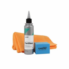 CarPro CeriGlass Kit - Kit Complet Polish Vitres et Pare-Brise à l'Oxyde de Cérium