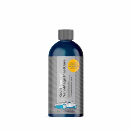 Koch Chemie Nano Magic Plast Care 500ml - Dressing Plastiques Extérieurs Longue Durée