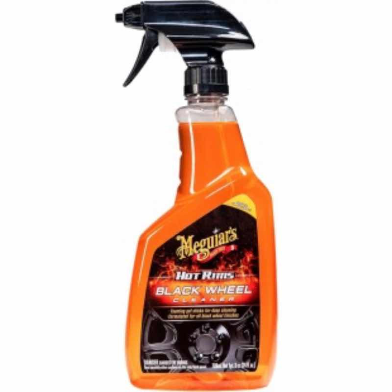 Meguiar's Hot Rims Black Wheel Cleaner 710ml - Nettoyant Spécial Jantes Noires