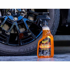 Meguiar's Hot Rims Black Wheel Cleaner 710ml - Nettoyant Spécial Jantes Noires