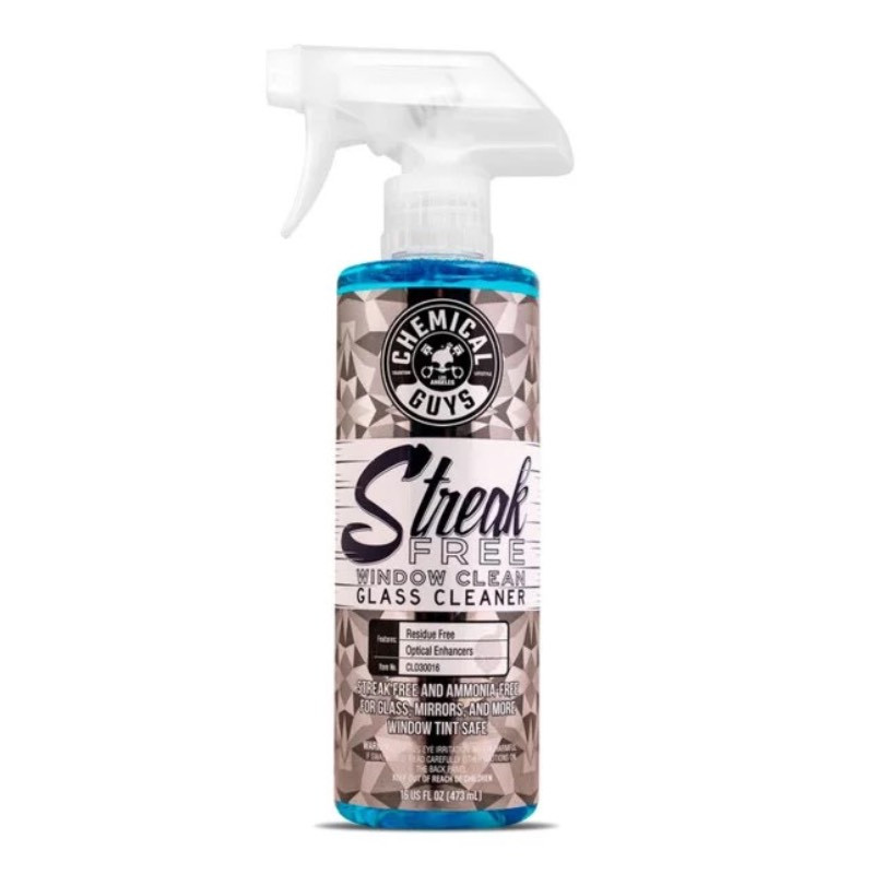 Chemical Guys Streak Free Window Clean 473ml - Nettoyant Vitres Sans Trace Chemical Guys Streak Free Window Clean 473ml - Nettoyant Vitres Sans Trace