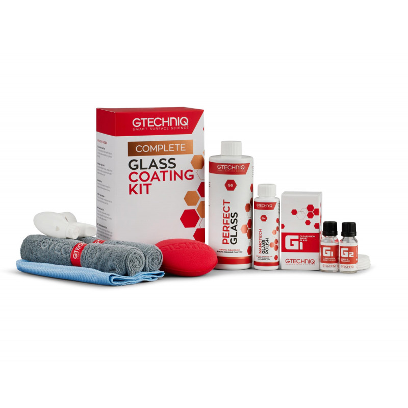 Gtechniq - Glass Coating Kit - Traitement céramique vitres Gtechniq - Glass Coating Kit - Traitement céramique vitres