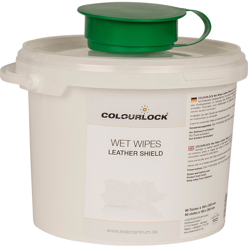 Colourlock Distributeur de Lingettes Wet Wipe Scellement Doux - 90 Lingettes de Protection Cuir Colourlock Distributeur de Lingettes Wet Wipe Scellement Doux - 90 Lingettes de Protection Cuir