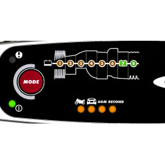 CTEK MXS 5.0 EU - Chargeur et Maintien de Charge de Batterie 12V Intelligent
