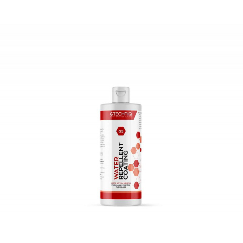 Gtechniq G5 Water Repellent Coating For Glass And Perspex Gtechniq G5 Water Repellent Coating For Glass And Perspex