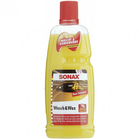 Sonax - Wash and Wax - Shampooing avec cire