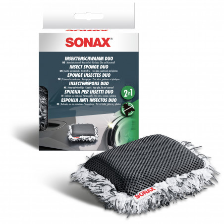SONAX - Éponge insecte 2 en 1