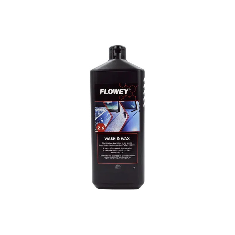 FLOWEY - 2.6 Shampoing Carrosserie avec Cire FLOWEY - 2.6 Shampoing Carrosserie avec Cire