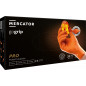 Mercator - GoGrip Orange - Résistance niveau 3 - Boîte de 50 gants en nitrile