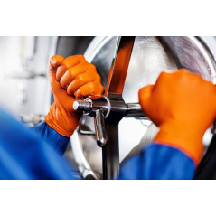 Mercator - GoGrip Orange - Résistance niveau 3 - Boîte de 50 gants en nitrile